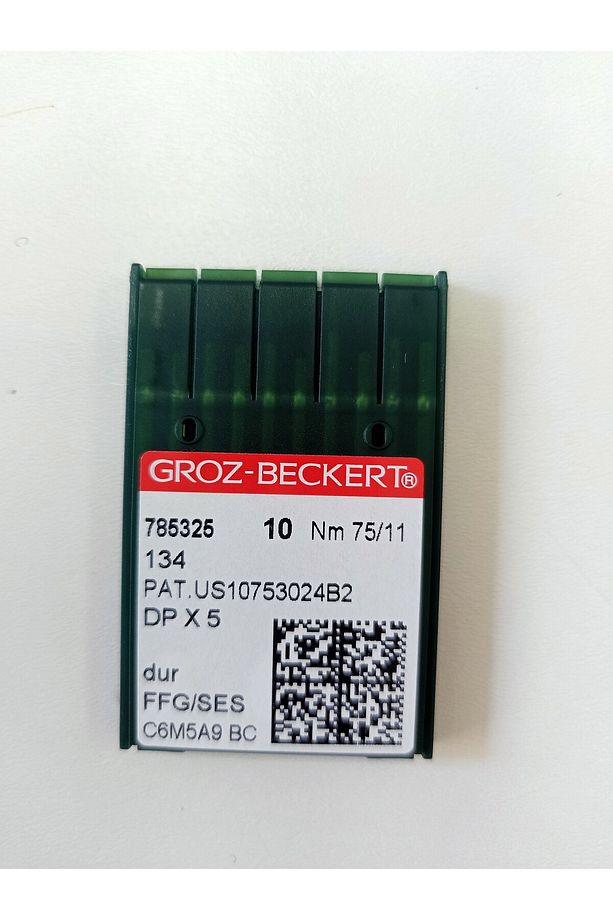 Groz-beckert DPx5 75/11 Kalın Dip - Sanayi Makinesi İğnesi (10 ADET) - 1