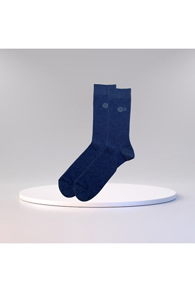 جوارب نيلي مرنة ومريحة - 2