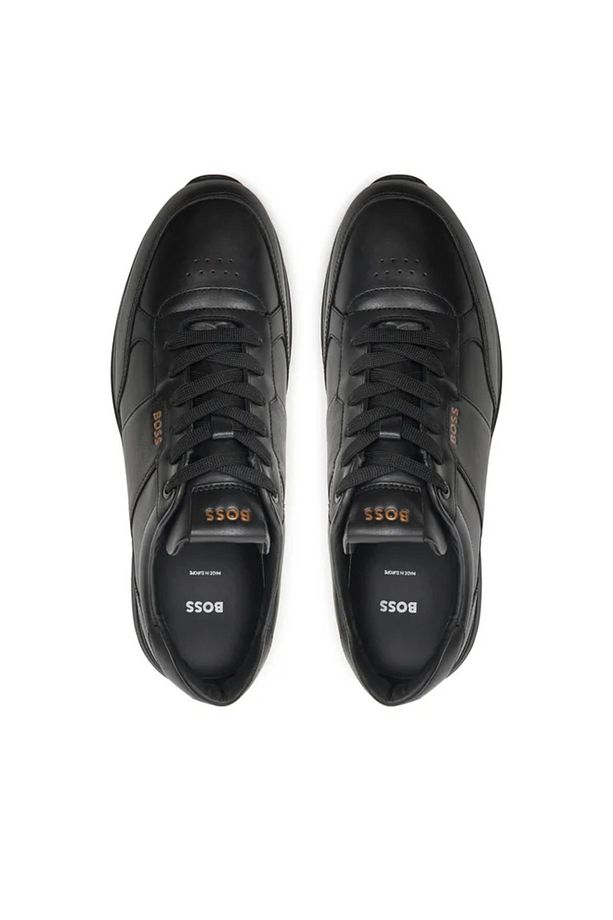 Erkek Marka Logolu Rahat Taban Bağıcıklı Siyah Sneaker 50529502-005 - 5