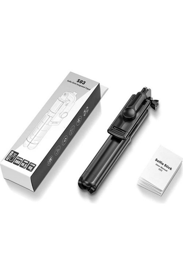 Bluetootlu Kablosuz Selfie Çubuğu Ve Tripod Max. 68 Cm - 2