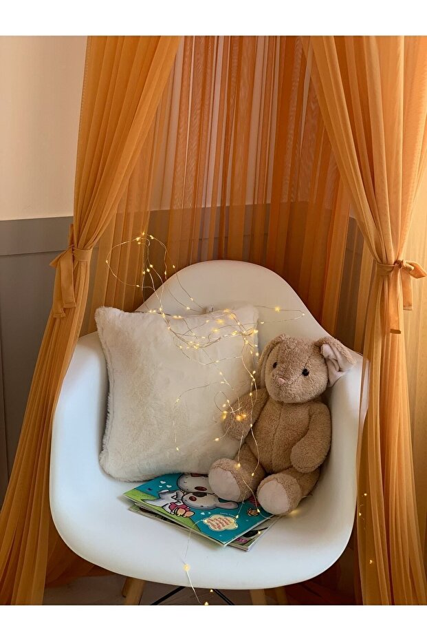 Tül Cibinlik Basic Mustard - 3