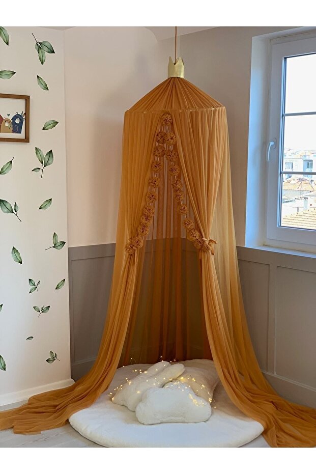 Tül Cibinlik Basic Mustard - 2