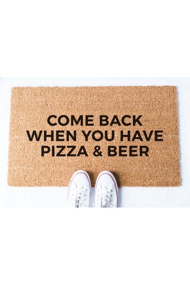 Pizza Beer Kapı Önü Paspas Koko Paspas - 1
