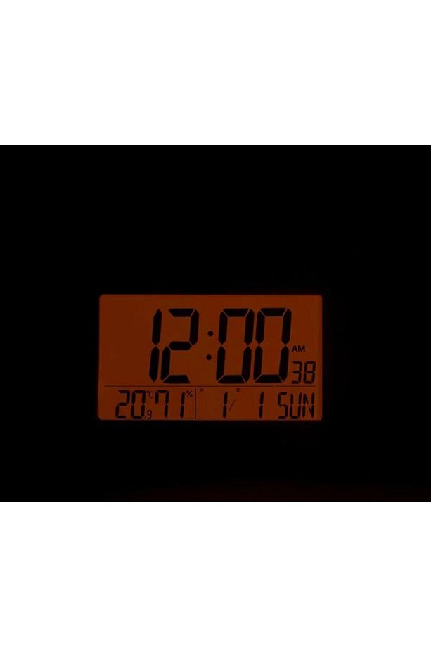Clocks Qhl095k Termometre Ve Nemölçer Masa Saati - 6