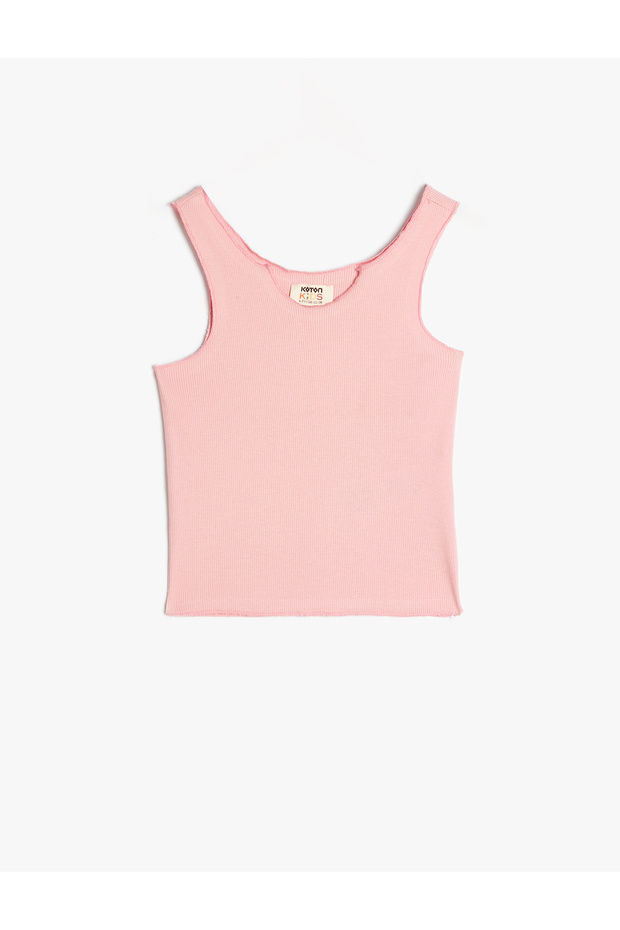 Basic Tank Top Sleeveless Ribbed Cotton