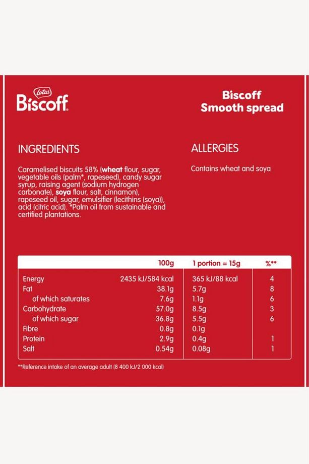 Biscoff Spread Sürülebilir Bisküvi Kreması Ezmesi 400 gr X 2 Adet - 7
