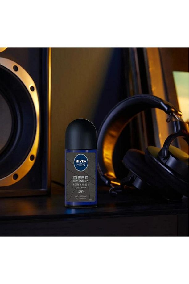 MEN Erkek Roll-on Deodorant Deep Dimension Aktif Karbon 50ml, 72 Saat Anti-perspirant Koruma,X2 Adet - 5