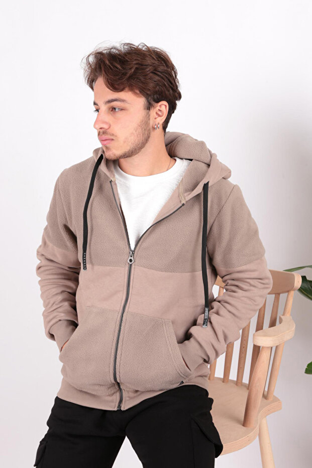 5083 Men's Fleece Sweatshirt Cardigan