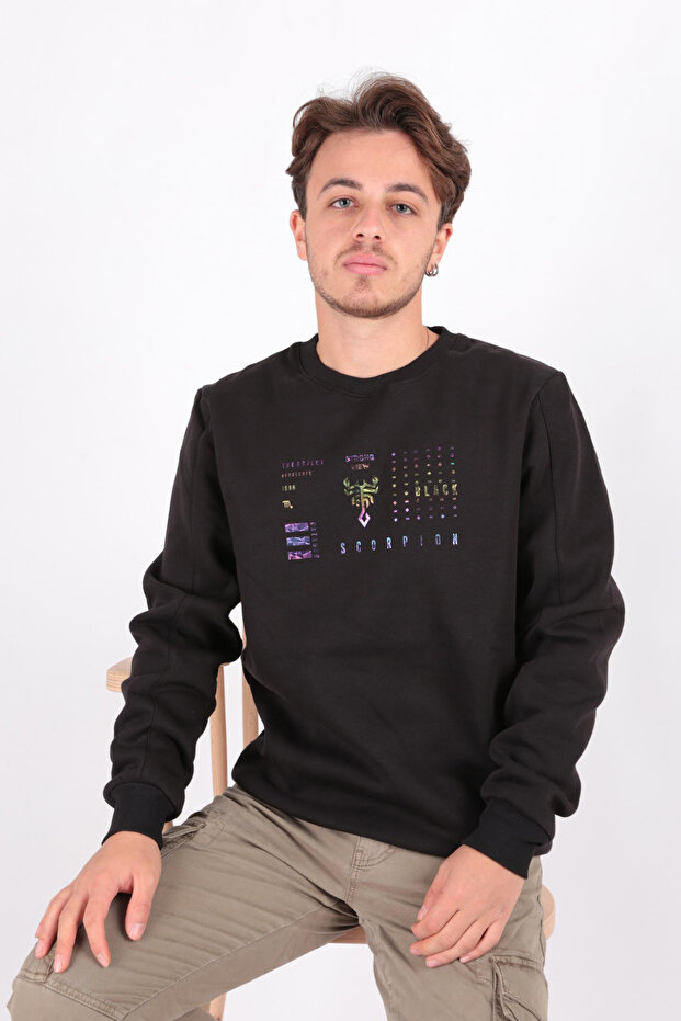 5174 men's 3 thread sweatshirt