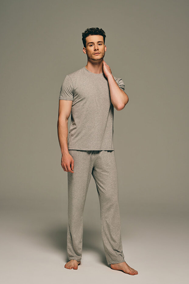 Erkek Basic Modal Pantolon - 3