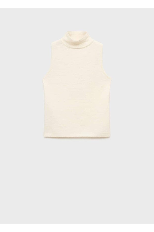 Arkası açık örgü bluz - 3