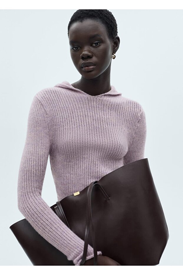 Ribana Kapüşonlu Kazak - 5