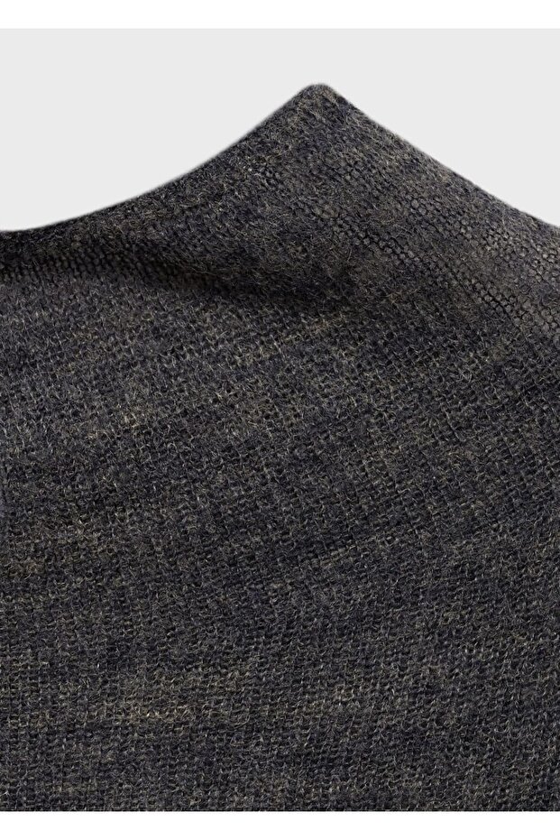 Perkins Yaka Ince Triko Kazak - 7