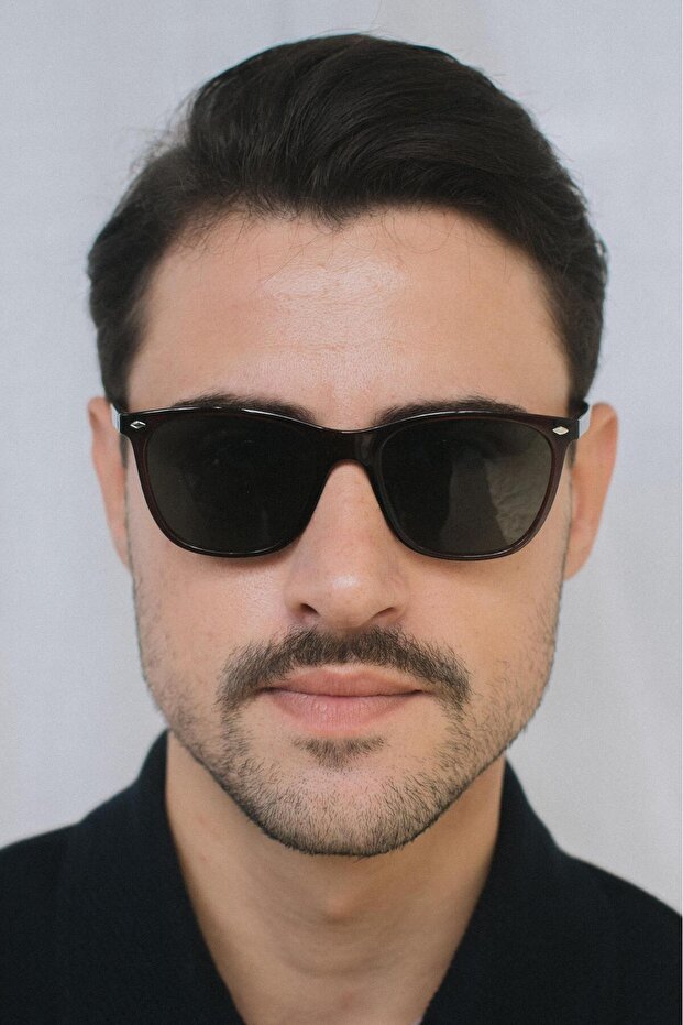 Cebe Brown Green Sunglasses for Men