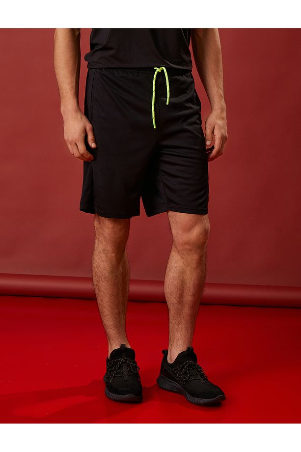 Baskılı Spor Şort - 3