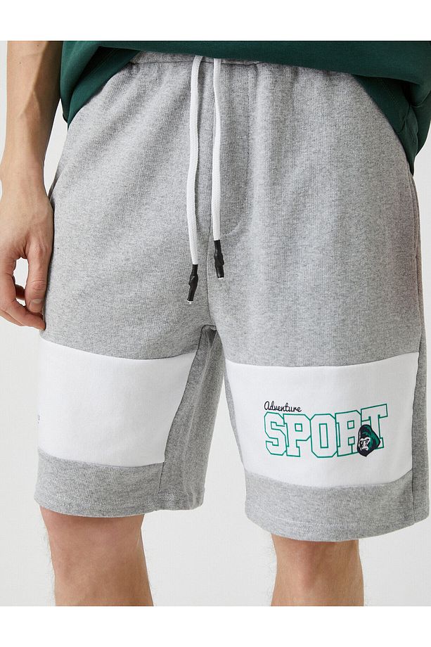 Spor Baskılı Şort - 5