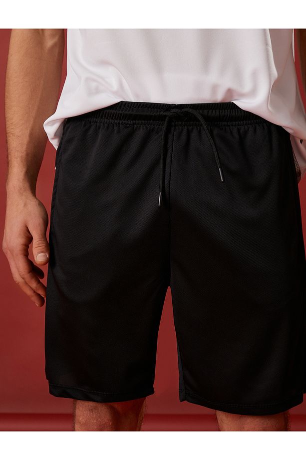 Baskılı Spor Şort - 6