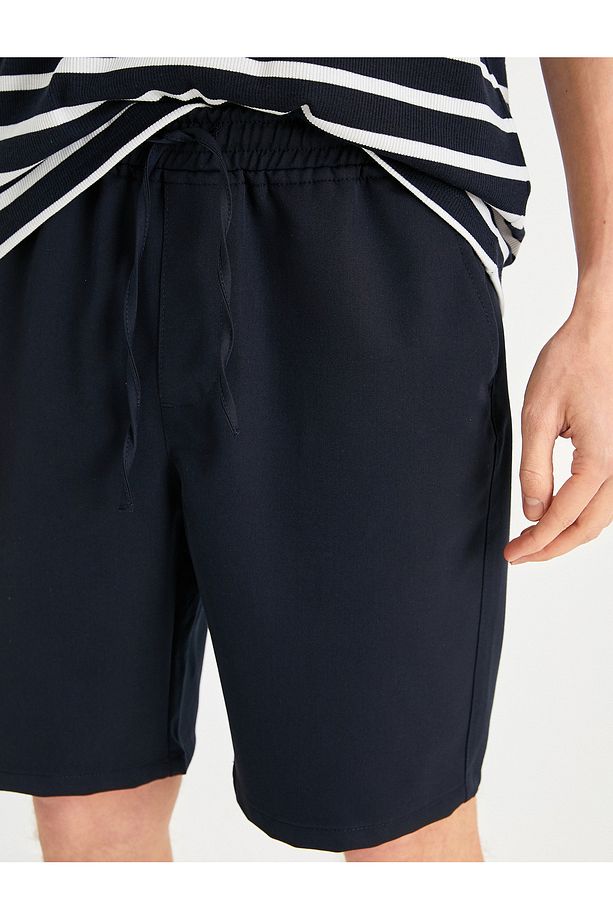 Beli Bağcıklı Chino Şort - 5