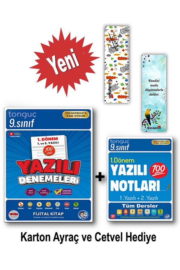 9. Sınıf 1. Dönem Yazılı Notları ve Denemeleri  (1 ve 2. Yazılı) - 1