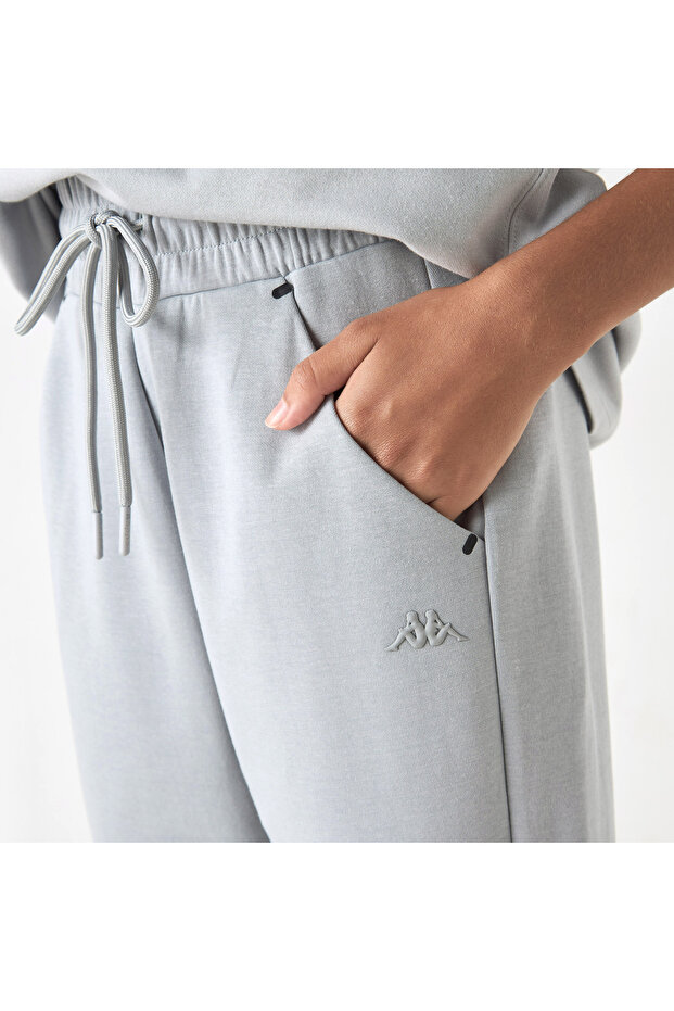 Track Pants with Drawstring Closure and Pockets - 4
