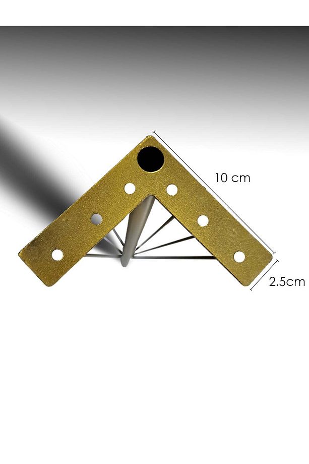 Gold 75cm-4'lü Demir Masa Ayak, Demir Ayak , Dresuar Ayağı, Masa Ayağı, Demir Ayaklar, Masa Ayakları - 3