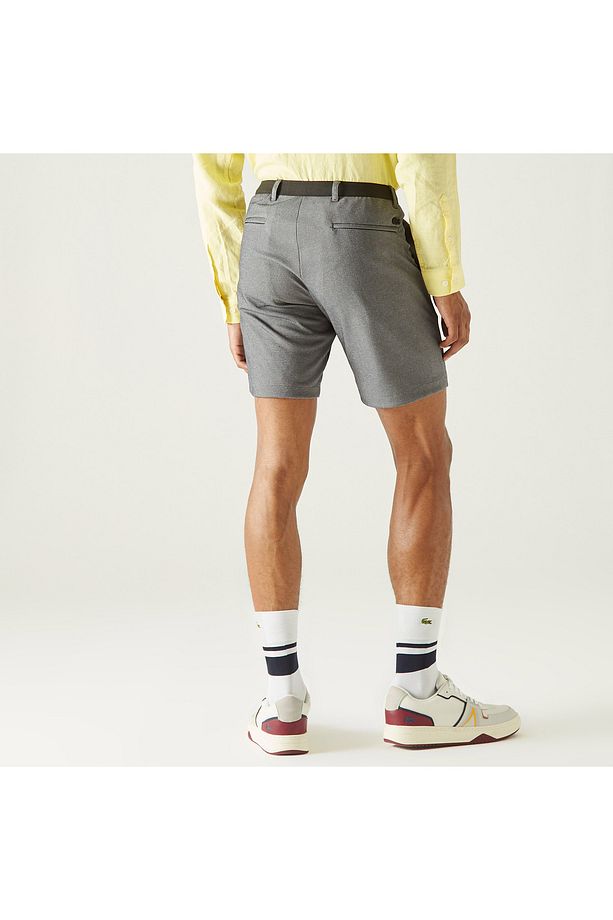 Erkek Regular Fit Gri Bermuda Şort - 2