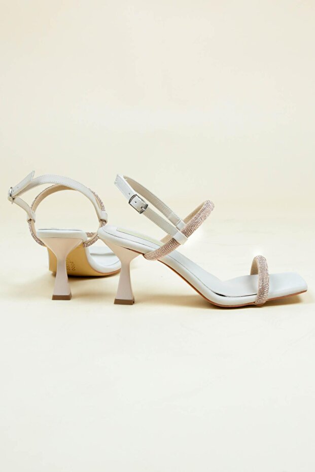 Pantofi cu toc dublu BEIGE - 2