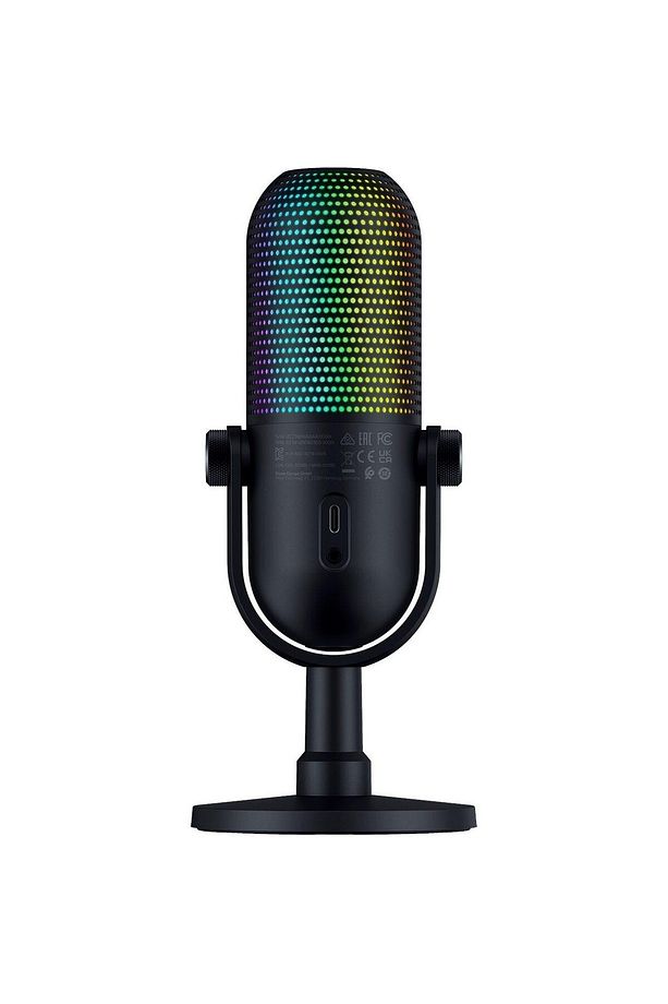 Seiren V3 Chroma Rgb Mikrofon - Siyah (RZ19-05060100-R3M1) - 3