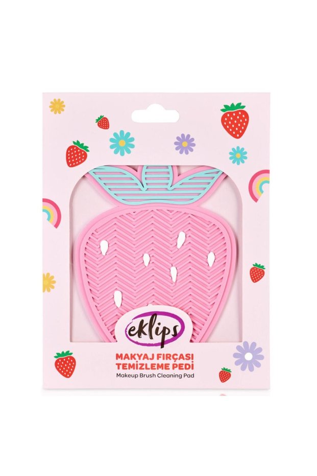 Cleaning Pad Strawberry Makeup Brush