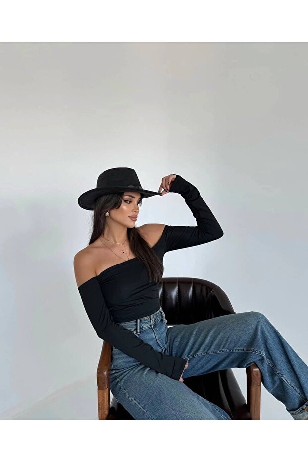 أكمام طويلة مكشوفة الظهر - 2