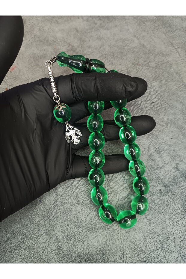 Şak Şak Mascot Powder Amber Prayer Beads