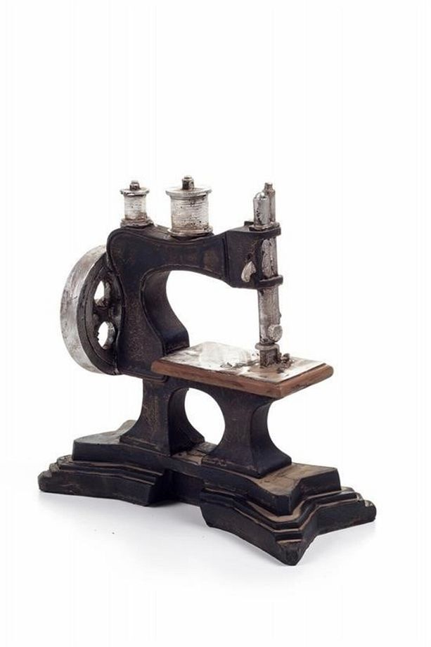 ® Decotown Nostaljik Dekoratif Dikiş Makinesi Biblo Süs Eşyası - 3