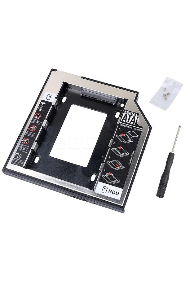 1647 9,5mm 2,5" SSD HDD Sabit Disk Sürücü Sata 3 Çerçeve SSD/SATA Harddisk Yuvas Bu Cihaz DVD Yerine - 1