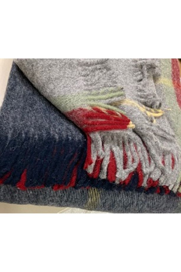 Gençev Home &selin& %100 Saf Yün Scotch Battaniye Battal Boy Yün Battaniye - % 100 Saf Yün - Wool - 1
