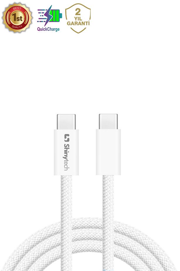 Apple iPhone 15 16 Serisi 35W Ultra Hızlı Şarj Seti USB-C + Örgü Kablo - 3