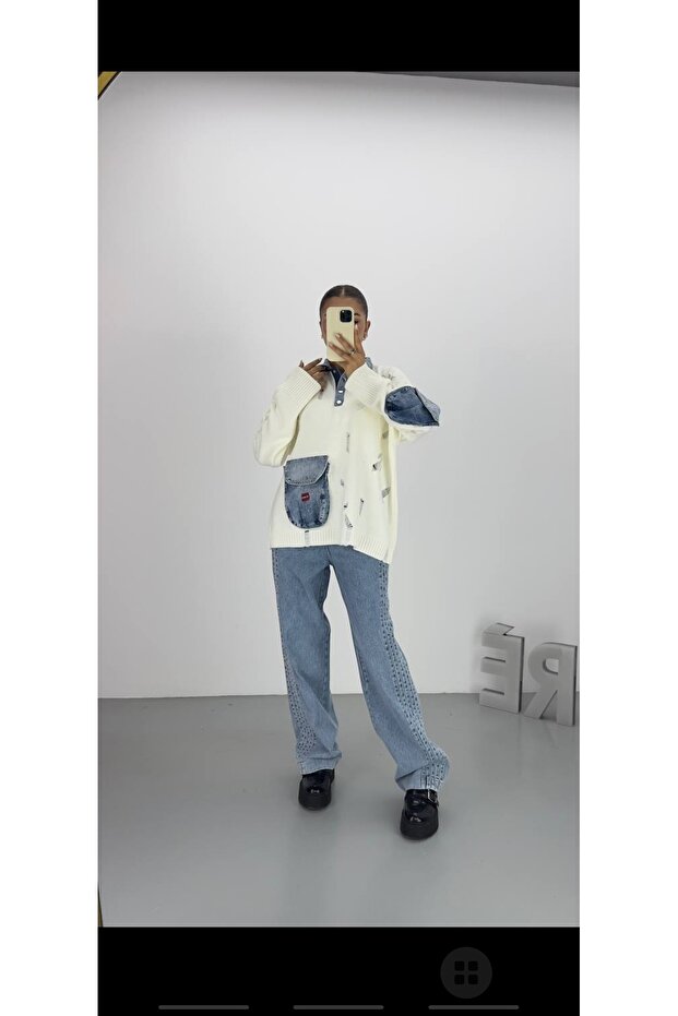 Kot Yakalı Triko - 5