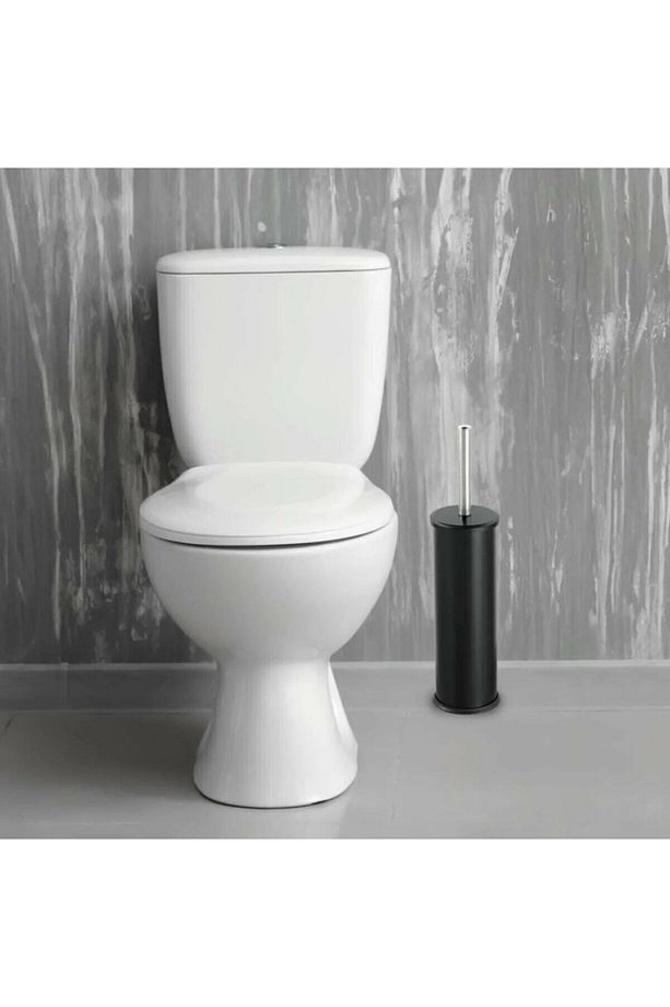 Siyah Tuvalet Wc Fırçası Klozet Fırçası - 6