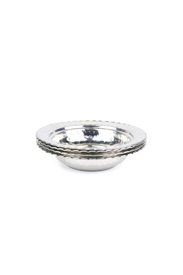 Bakır Tabak Kahvaltılık Çerezlik Seti 6'lı 11.5 Cm - 5