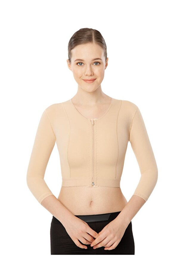 Liposuction Corset 230 - Zippered Chest and Arm Design