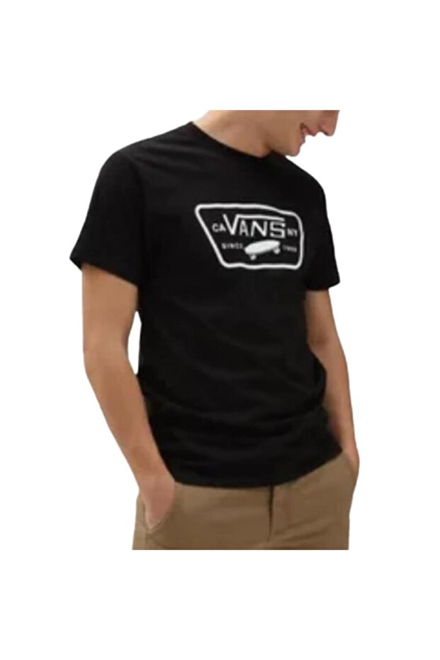 Full Patch Back Ss Tee VN0000F8Y281 Siyah Tişört - 2