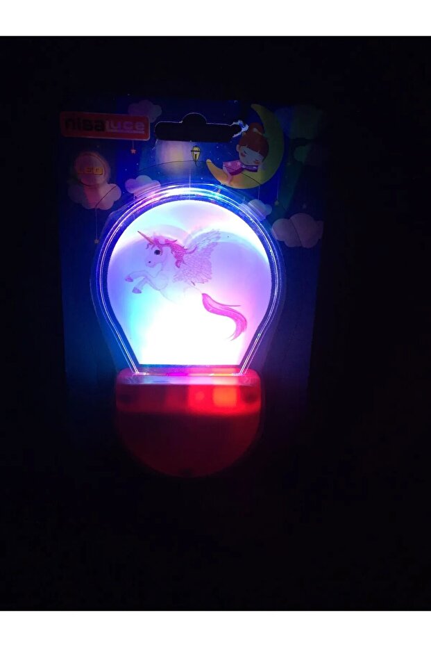 Çocuk Ledli Gece Lambası /unicorn - 2