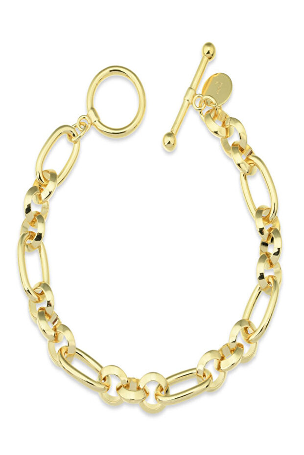 T Closure Chain Bracelet