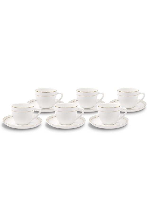 12PCS NBC CUP AND SAUCER SET GGK