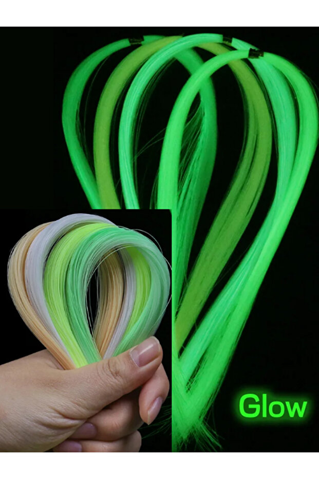 Fosforlu Glow Neon Uv Yeşil 40 Metre Poşet Çapari Simi, Jig Yapım Malzemesi - 1