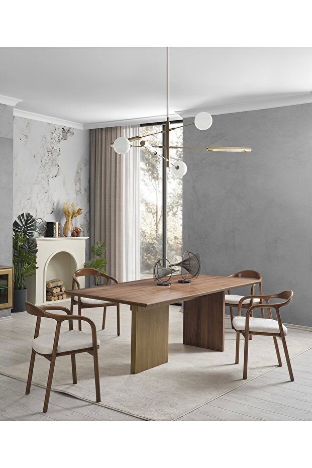 Solid Yemek Odası Takımı - 4