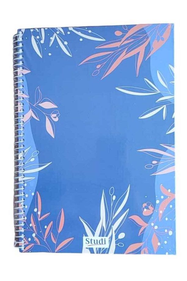 120 Yaprak Set Kapak A4 Kareli Defter 2 Adet - 6