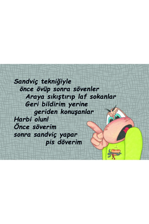 Sandviç Tekniği İş Yeri Paspas LoveBug-T - 2