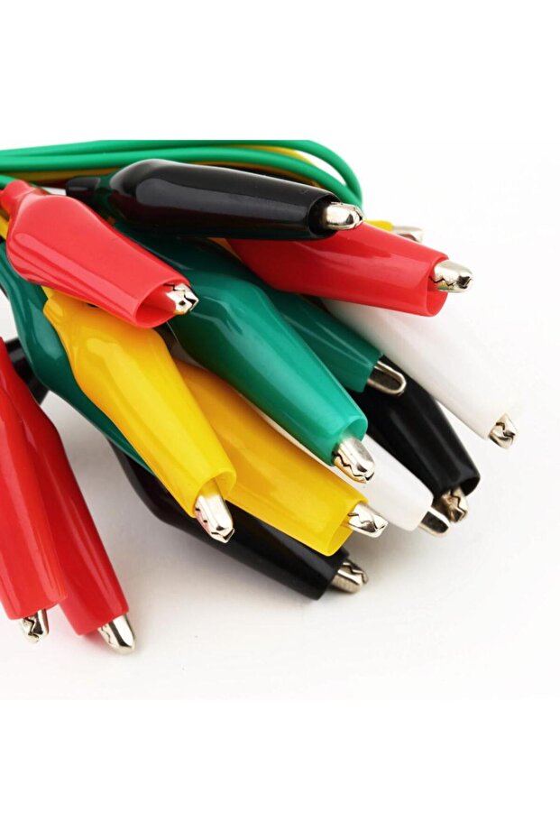 Crocodile cable 10 pieces - 1