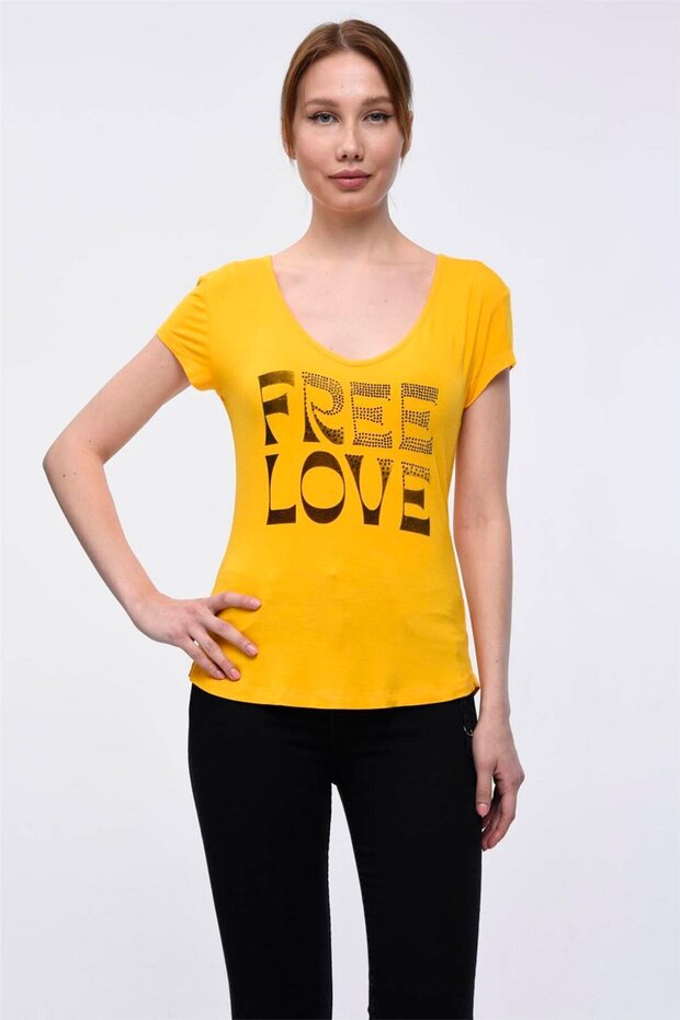 Baskılı Tshirt - 1