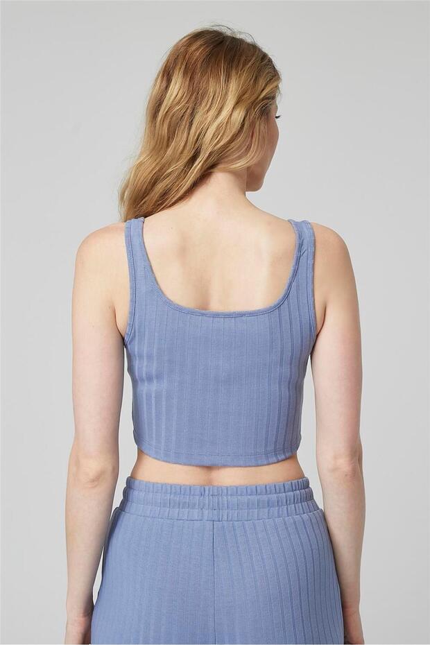 Topthick Askılı Kırpılmış Üst - 4